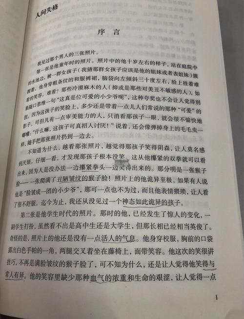 人间失格在线阅读 | 太宰治经典作品完整版免费阅读